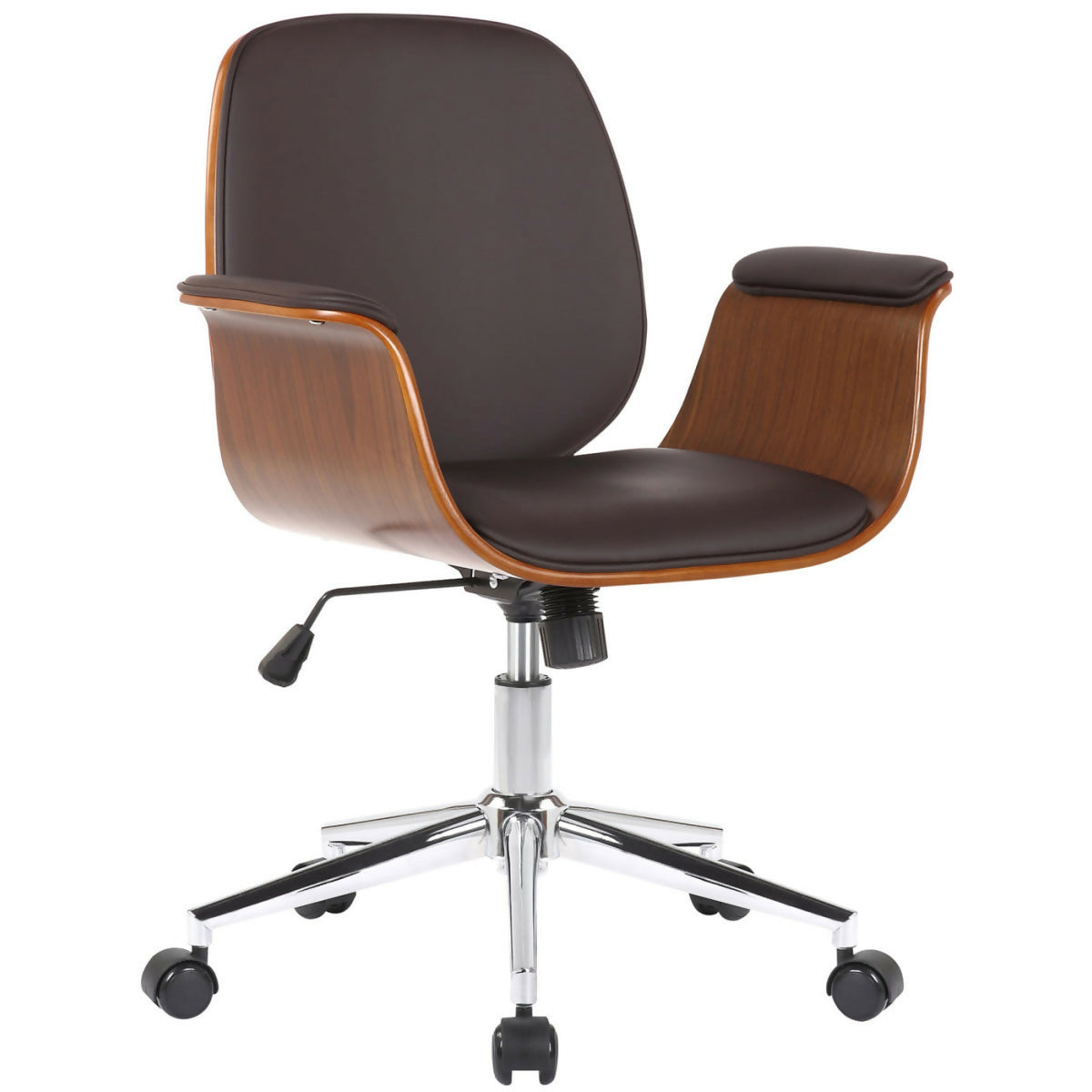 Kemberg office armchair - Walnut - Brown