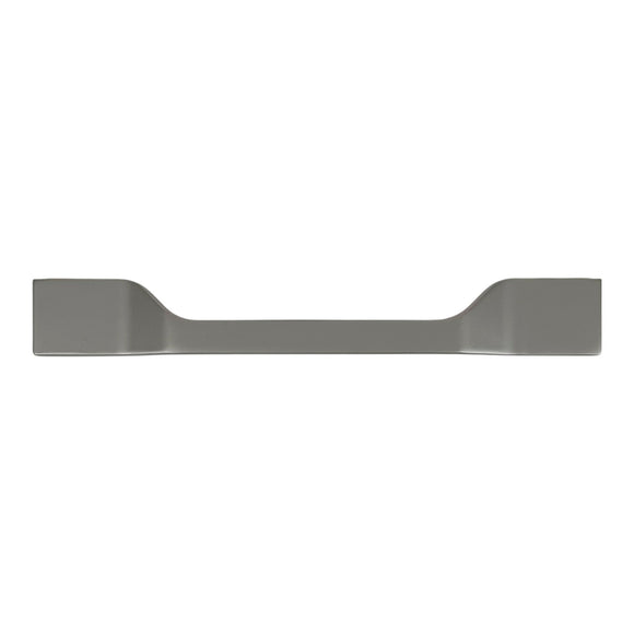 Poignée de meuble ARNO, Finition zamak nickel mat bi-entraxe 172-192 mm