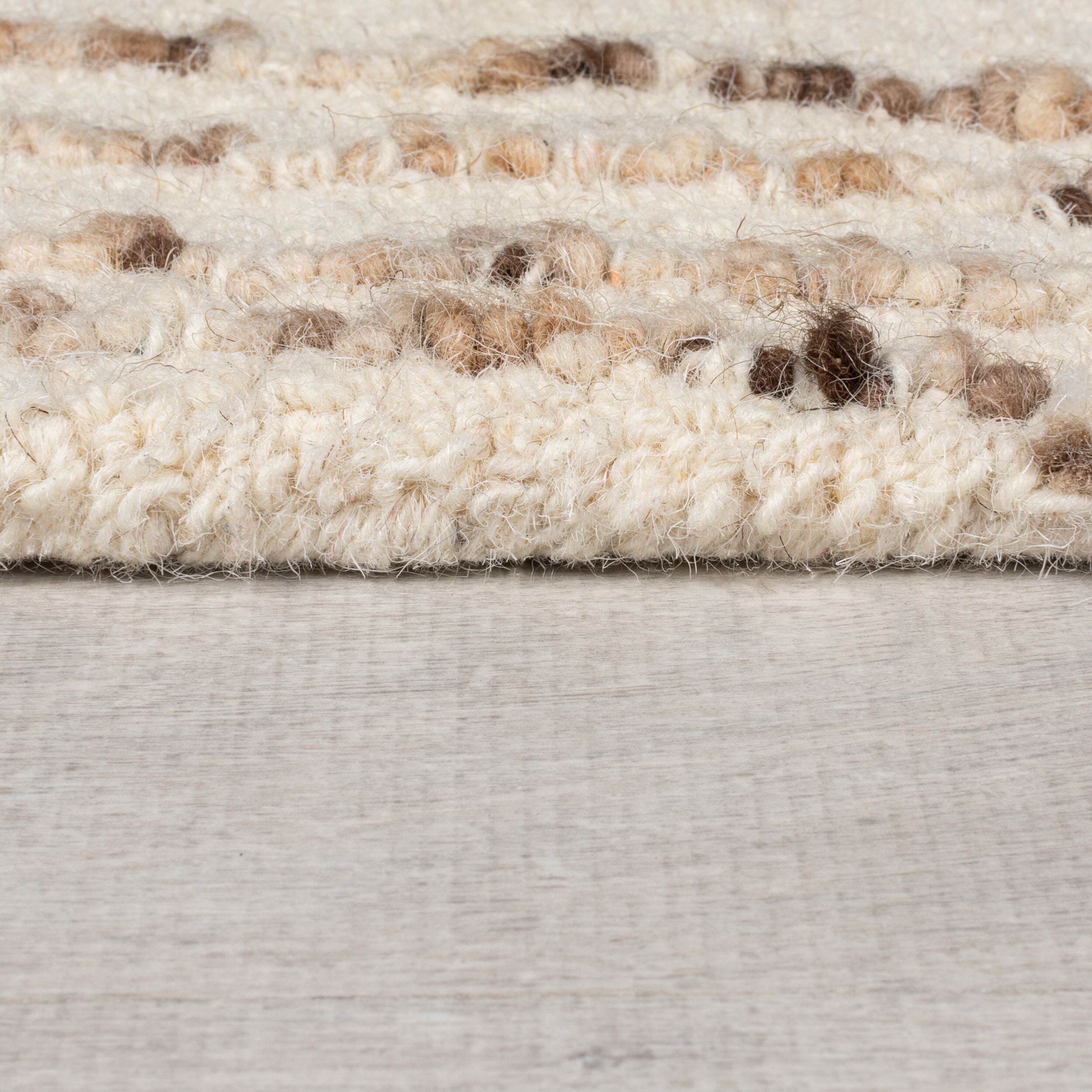 Tapis de salon en laine whirl