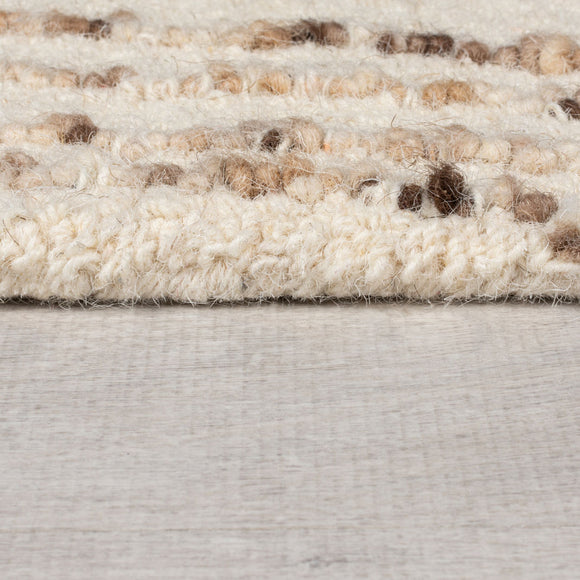 Tapis de salon en laine whirl