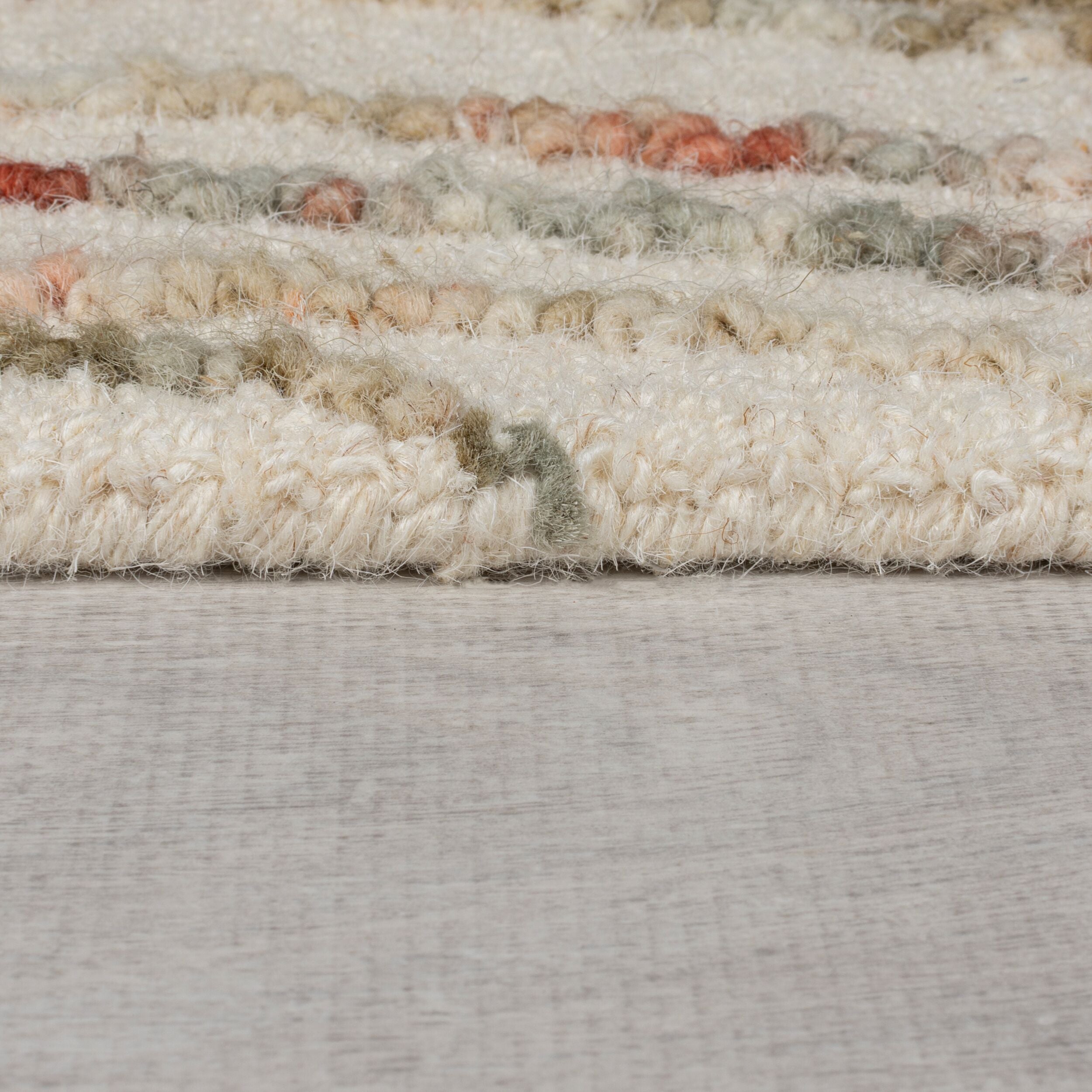 Tapis de salon en laine whirl