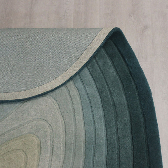 Tapis moderne en laine shadow