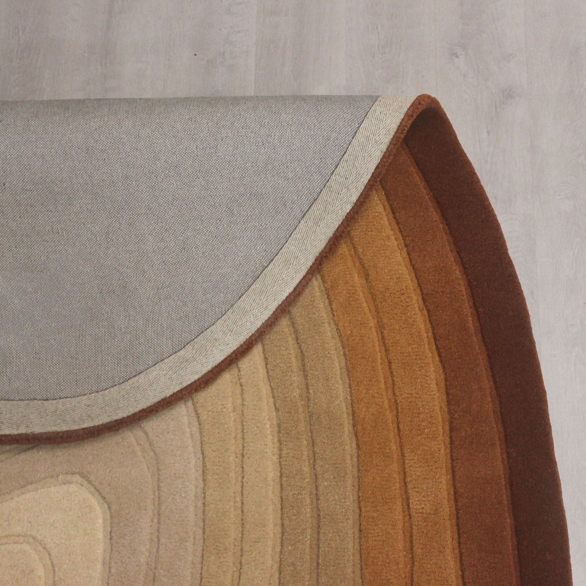 Tapis moderne en laine shadow