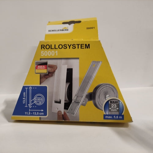 Ecost customer return Schellenberg 50001 Maxi Roller Blind Inlet Winder Width 23 mm Hole Distance 13