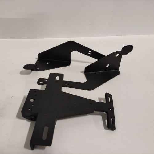 Support de plaque d'immatriculation Puig 9534N noir, retour client Ecost