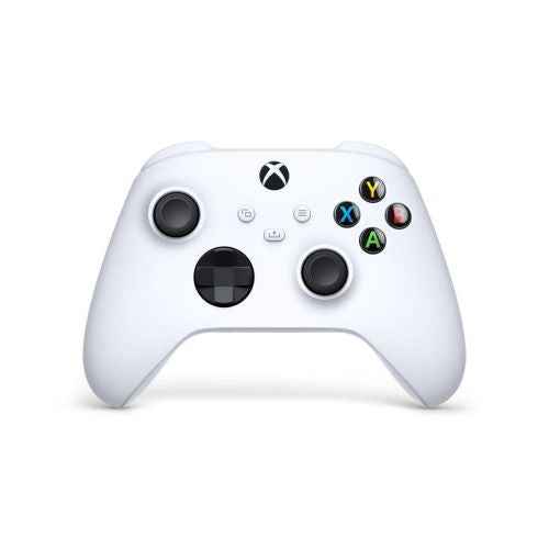 Manette sans fil Microsoft Xbox blanche, manette de jeu analogique/numérique Bluetooth/USB pour Xbox Series S, Xbox Series X, Xbox One, Xbox One S et Xbox One X