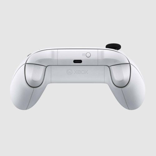 Manette sans fil Microsoft Xbox blanche, manette de jeu analogique/numérique Bluetooth/USB pour Xbox Series S, Xbox Series X, Xbox One, Xbox One S et Xbox One X
