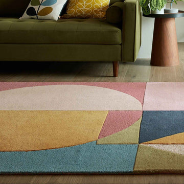 Tapis de salon moderne pure laine REESE