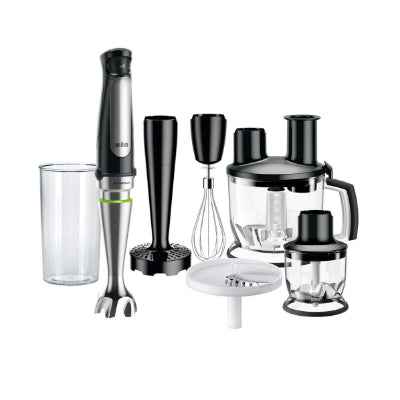 Braun MQ 7087X 1.2 L Immersion blender 1000 W Black, Stainless steel