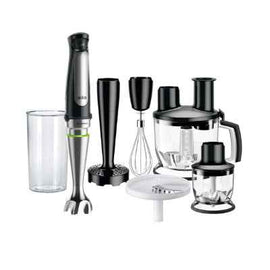 Braun MQ 7087X 1.2 L Immersion blender 1000 W Black, Stainless steel
