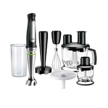 Braun MQ 7087X 1.2 L Immersion blender 1000 W Black, Stainless steel
