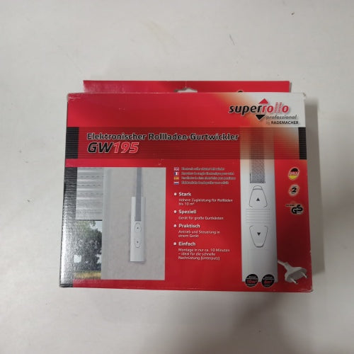 Retour client Ecost SuperRollo Enrouleur de sangle électrique, encastré.