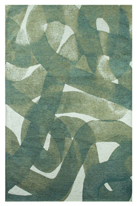 Tapis de salon moderne tissé plat TIRANA