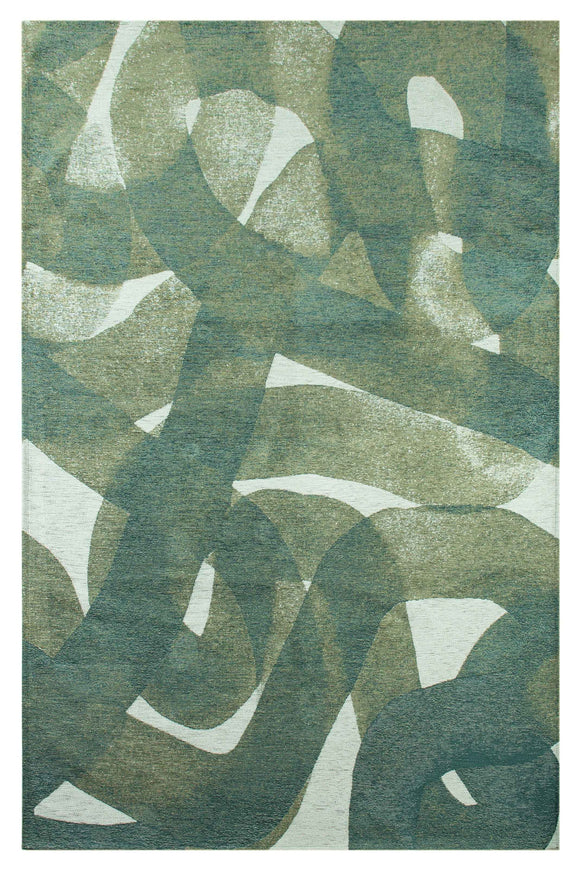 Tapis de salon moderne tissé plat TIRANA