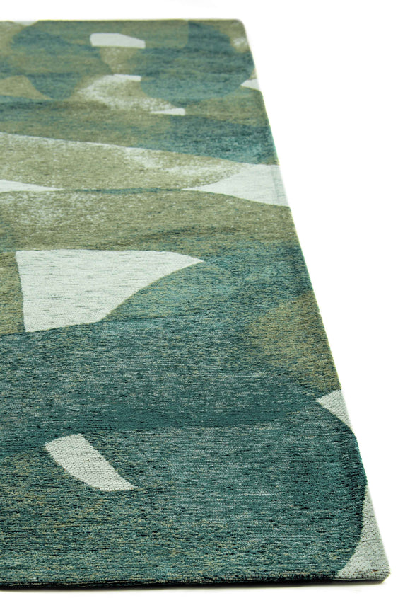 Tapis de salon moderne tissé plat TIRANA