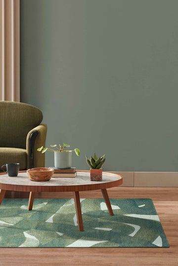 Tapis de salon moderne tissé plat TIRANA