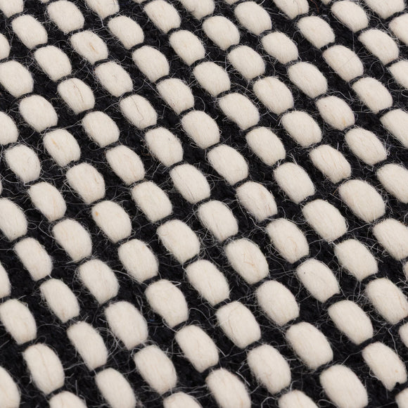 Tapis de salon et chambre en laine FLUB
