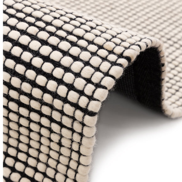 Tapis de salon et chambre en laine FLUB