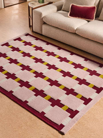 Tapis de salon et chambre en laine RORY - 0