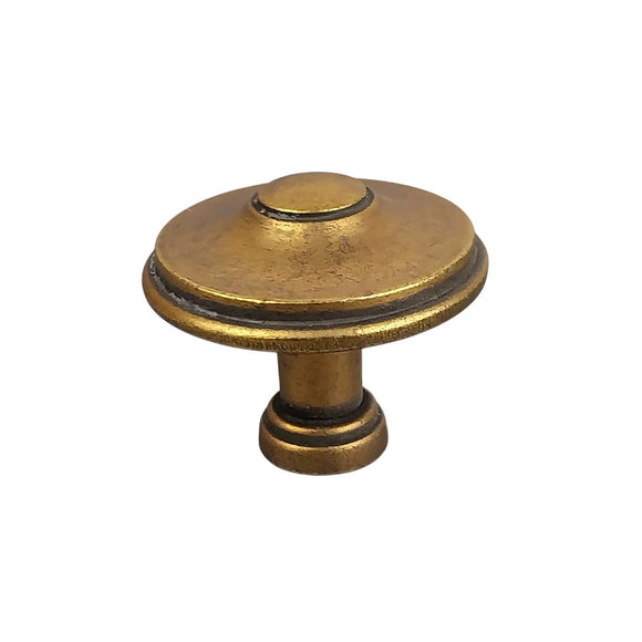 Bouton de meuble LYONNAIS, Finition zamak patiné