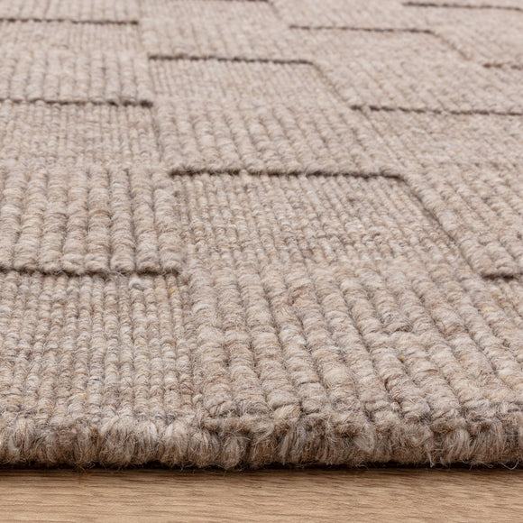 Tapis de salon et chambre en laine CREMER