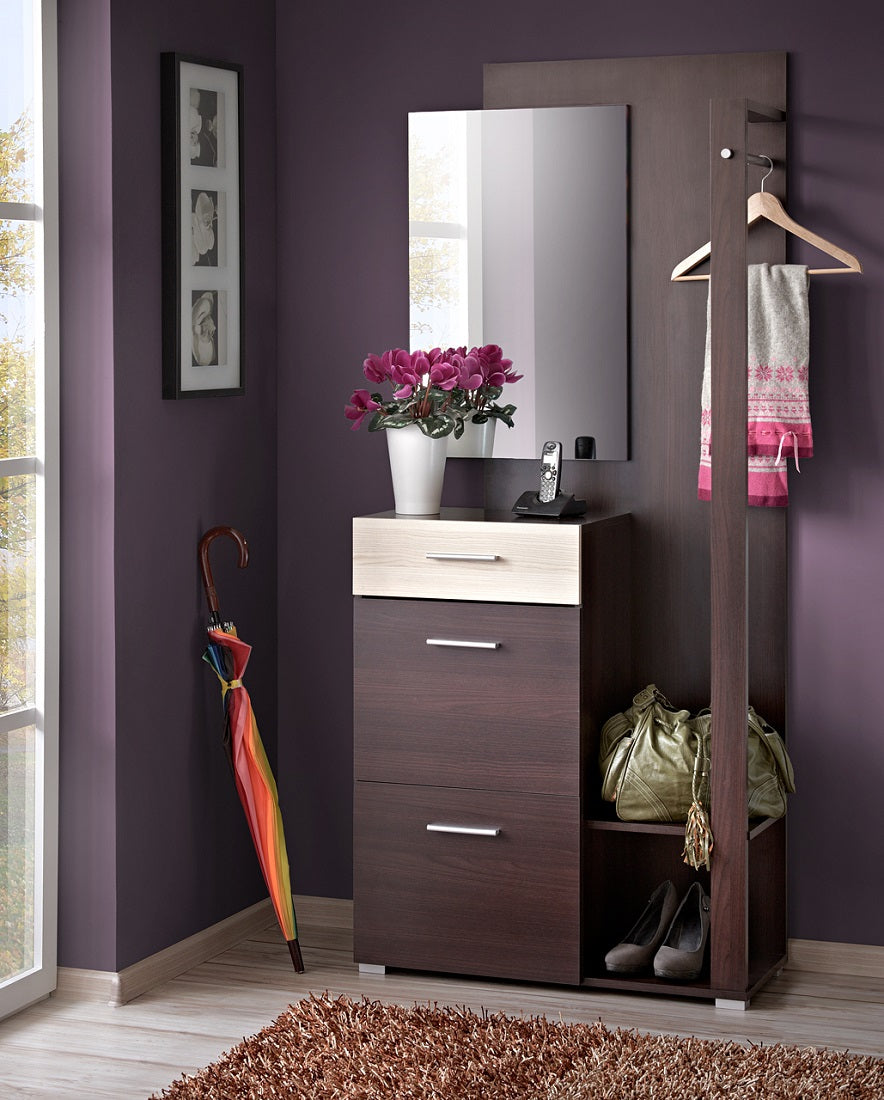 Meuble tv bern2 en noir de haute brillance 120x37x45 cm - Clicktofournisseur.com