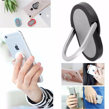 Mini support universel tous smartphones magnétique 360 ring noir anneau doigt - Clicktofournisseur.com
