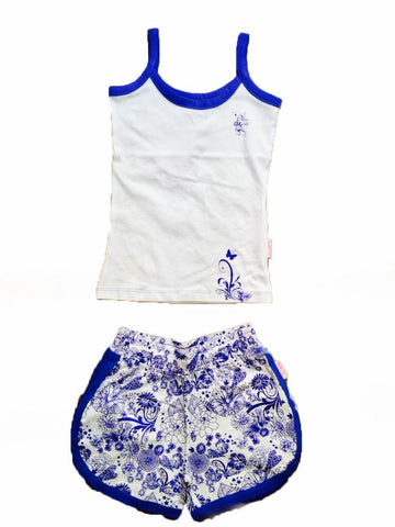 Miss Girly Ensemble Short et débardeur Fille FLIGHT clicktofournisseur.com