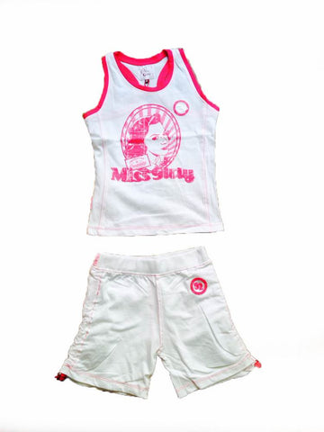 Miss Girly Ensemble Short et débardeur Fille FLIZEP clicktofournisseur.com