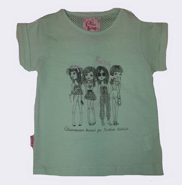 Miss Girly T shirt Fille FRILY clicktofournisseur.com