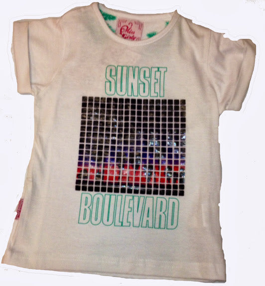 Miss Girly T shirt Fille FUNSET clicktofournisseur.com