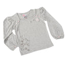 Miss Girly T shirt manches longues Fille FURYLON clicktofournisseur.com