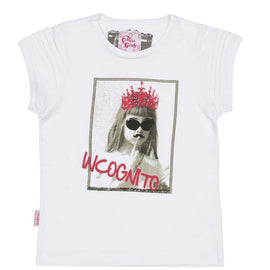 Miss GirlyTshirt manches courtes fille 3-8 ans FRISCO clicktofournisseur.com