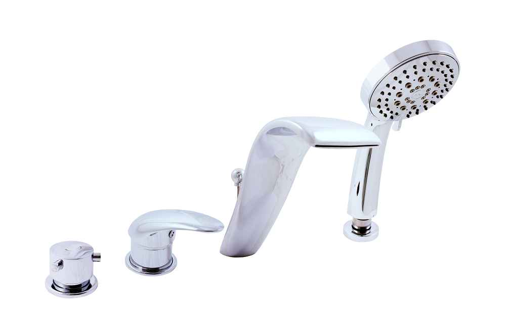 Mitigeur baignoire danube 4 trous - Clicktofournisseur.com
