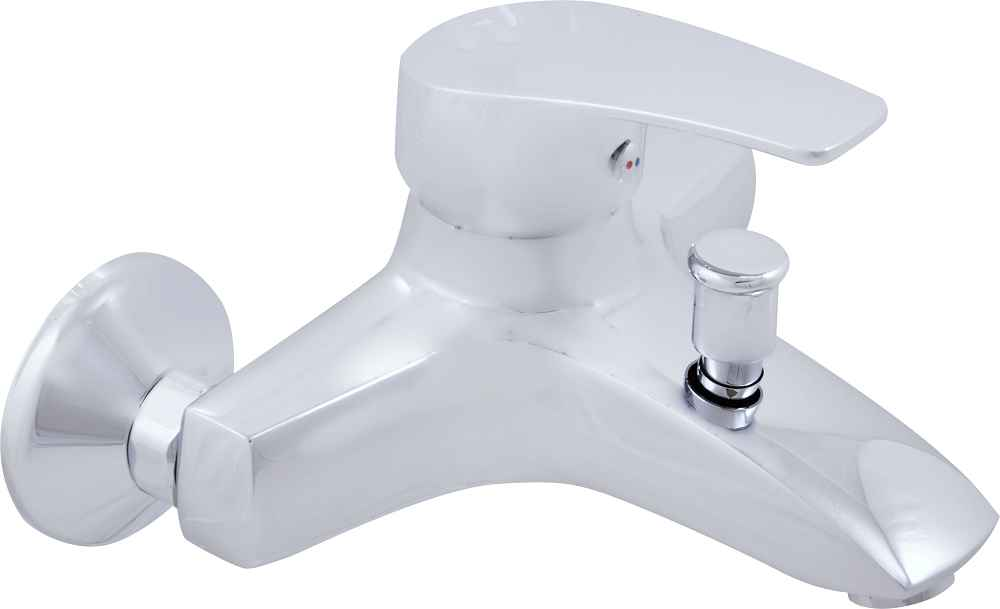 Mitigeur baignoire kongo en chrome - Clicktofournisseur.com
