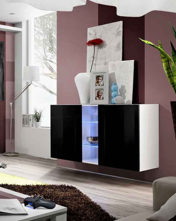 Mitigeur douche mural seina joystic en chrome avec douchette f - Clicktofournisseur.com
