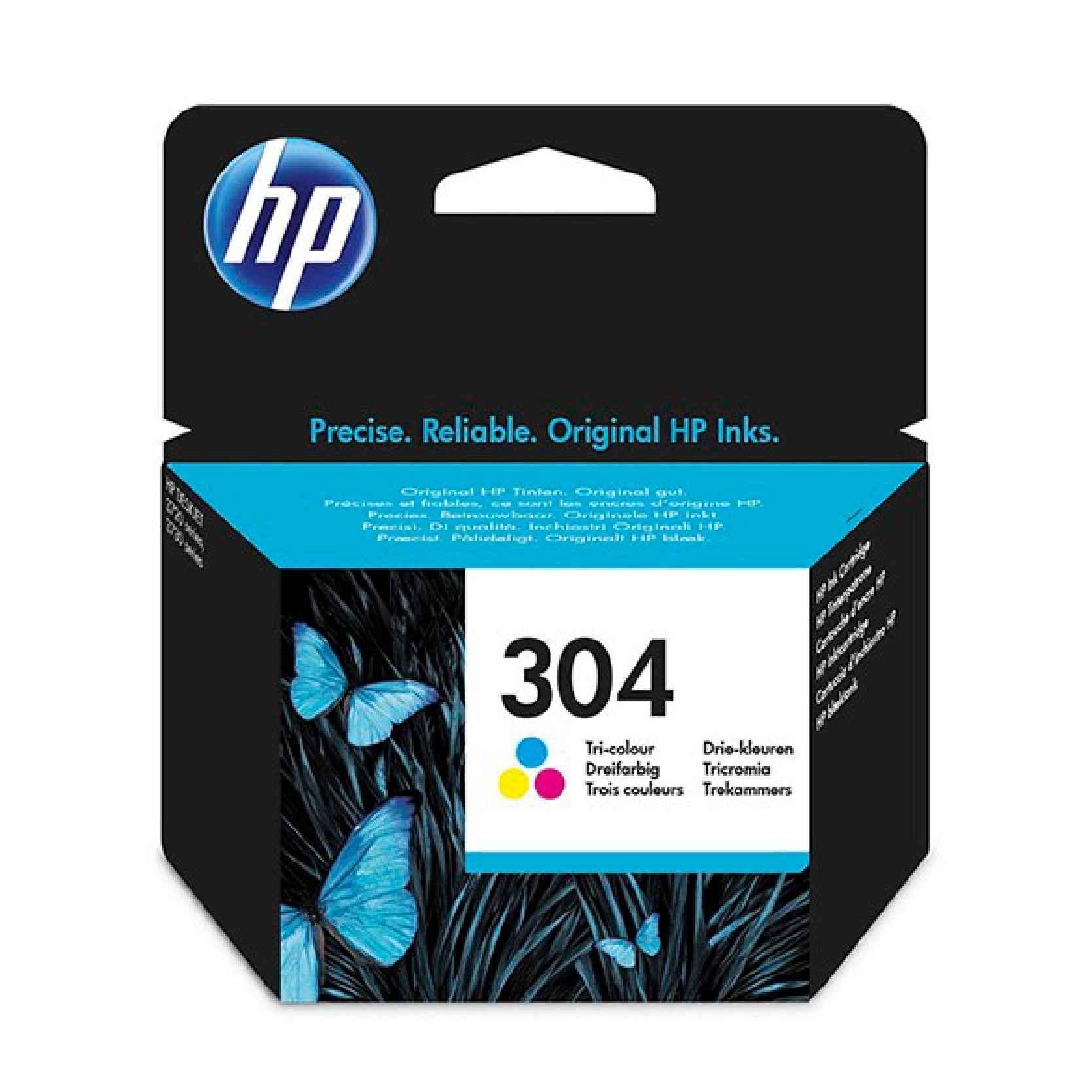 Cartus Cerneala Original HP Color, nr.304, pentru DeskJet 2620|2630|2632|3750|3760, , (timbru verde 0.15 lei), "N9K05AE"