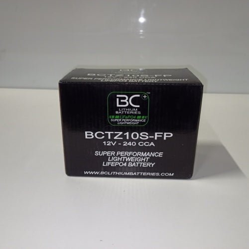 Ecost customer return BC Lithium Batteries BCTZ10SFP LiFePO4 Motorcycle Battery