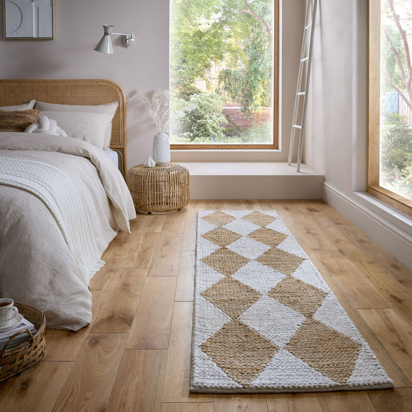 Tapis de couloir pure jute BALY