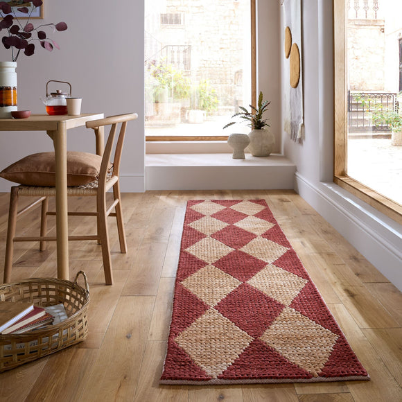 Tapis de couloir pure jute BALY