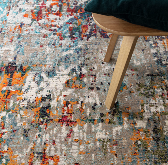 Tapis tissé plat moderne OURAL