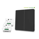 Kit interrupteur sans fil et sans pile - Bouton Double Allumage - OXYGEN 12 Black Series