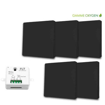 Kit Interrupteur sans fil et sans pile - OXYGEN51 Black Series