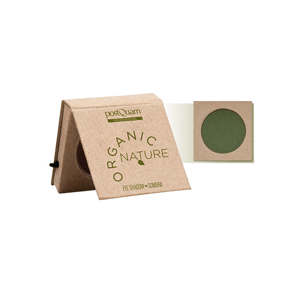 Ombre à paupière compacte organic vert - Clicktofournisseur.com