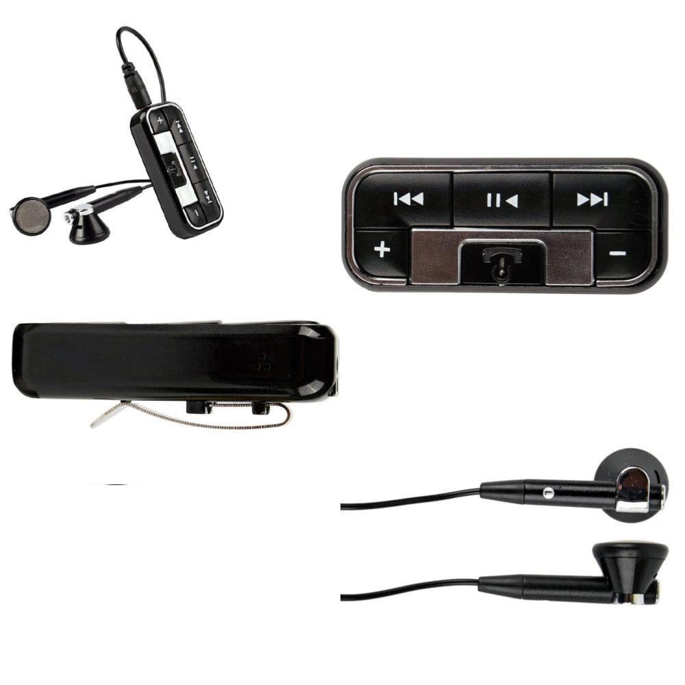 Oreillette Bluetooth Sans Fil Stéréo Double Ecouteur A2DP Coloris Noir clicktofournisseur.com
