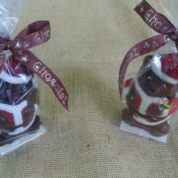 Ourson De Noël Noir clicktofournisseur.com