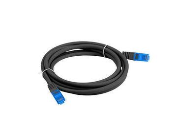 Lanberg | Patchcord Cat.6A S/FTP LSZH CCA | PCF6A-10CC-0200-BK | 2 m | Black