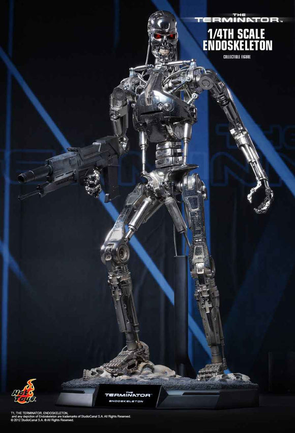 Figurine Hot Toys QS002 - The Terminator - Endoskeleton Standard Edition