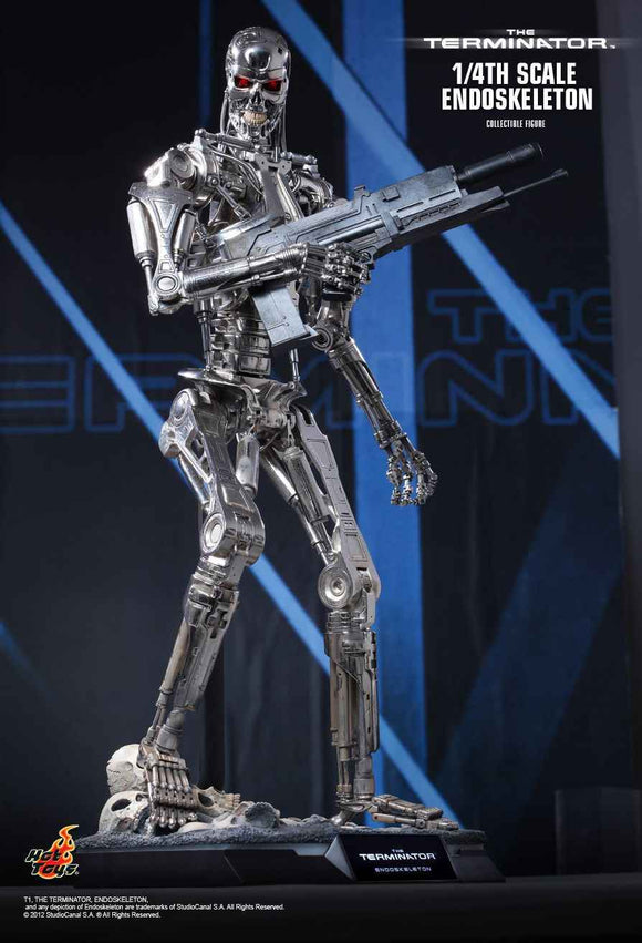 Figurine Hot Toys QS002 - The Terminator - Endoskeleton Deluxe Edition