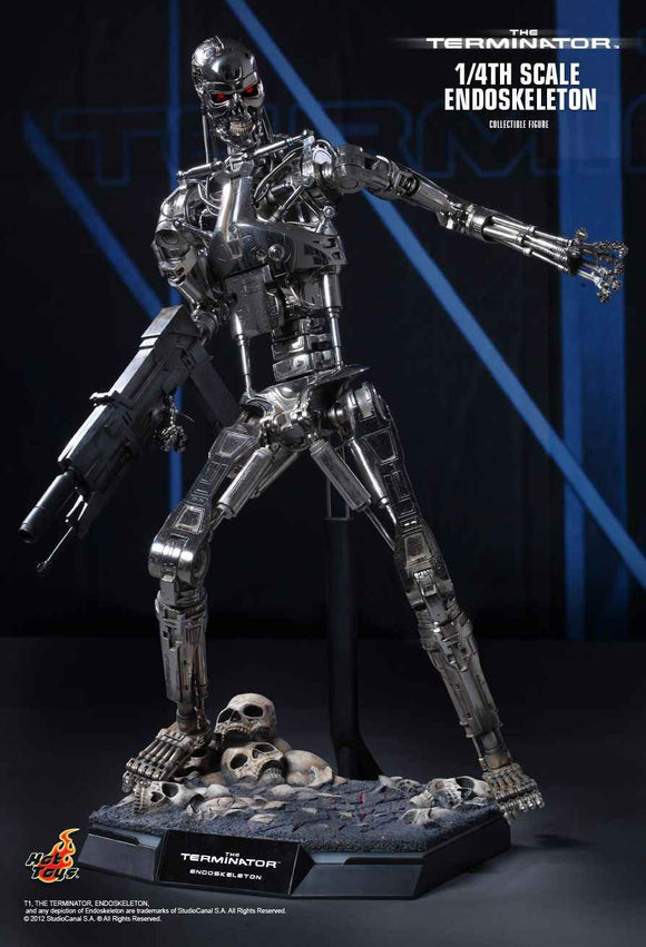 Figurine Hot Toys QS002 - The Terminator - Endoskeleton Deluxe Edition